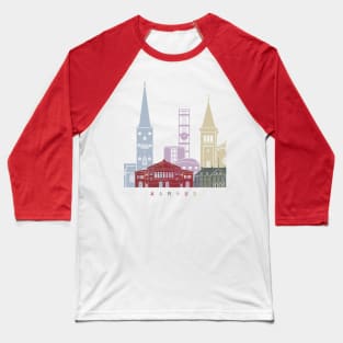 aarhus skyline poster Baseball T-Shirt